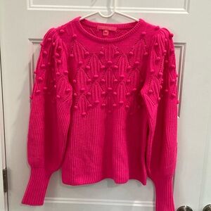 Lilly Pulitzer hot pink sweater